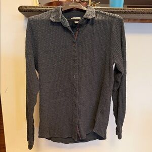 Muted Green button down